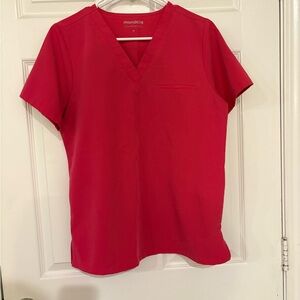 Mandala pink scrub set; size medium